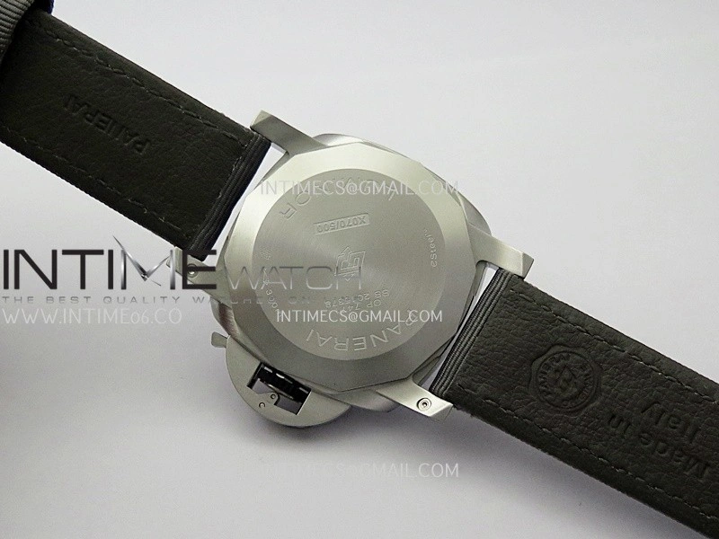 PAM1358 44mm VSF 1:1 Best Edition Black Dial On Gray Nylon Strap P.9010 Super Clone